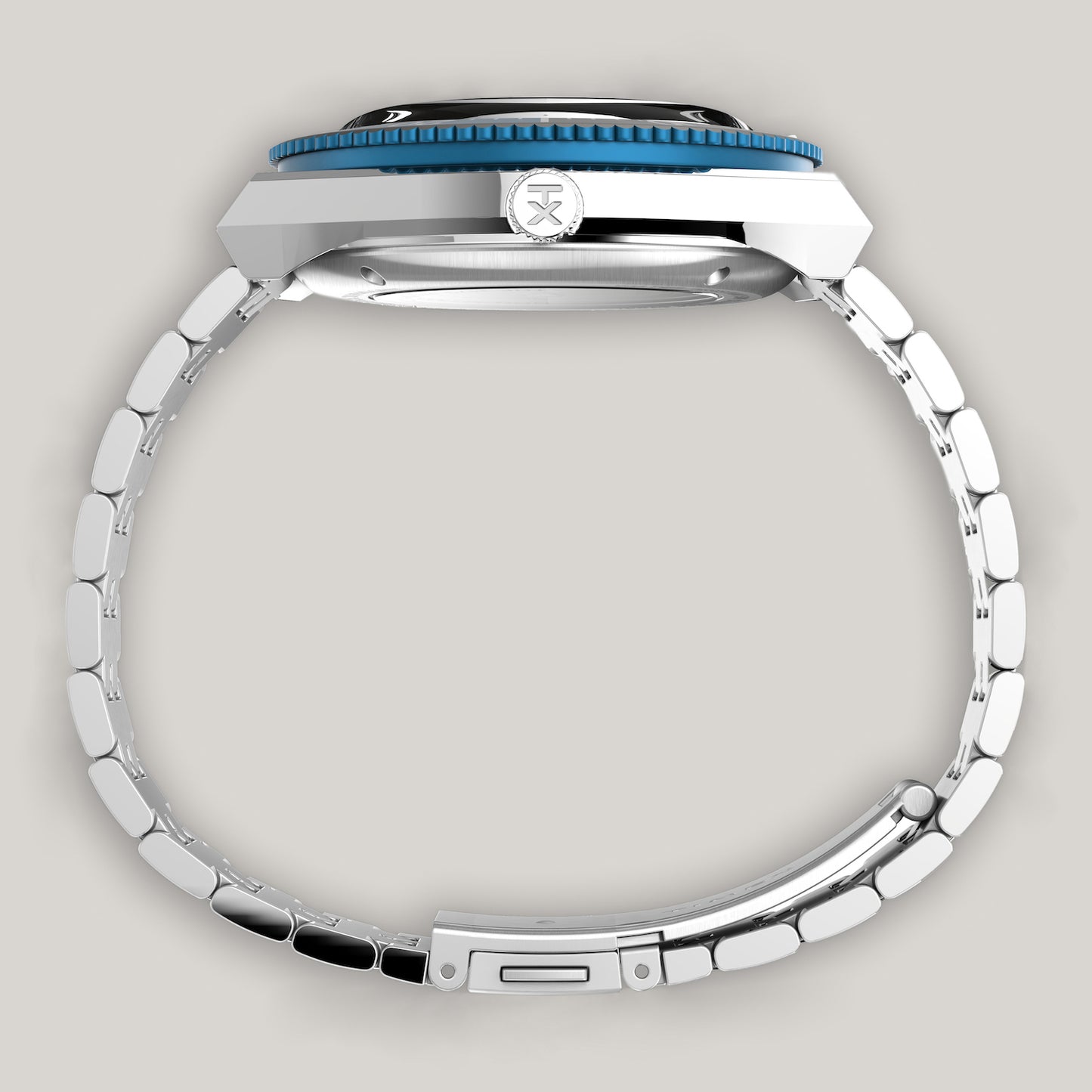 TIMEX M79 AUTOMATIC 40MM STAINLESS STEEL BRACELET WATCH - SILVER