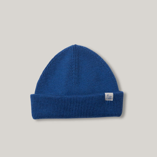 MERZ B. SCHWANEN MERINO WOOL WATCH CAP - SWAN BLUE