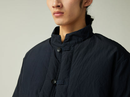 SNOW PEAK GARMENT DYED DOWN JACKET - NAVY