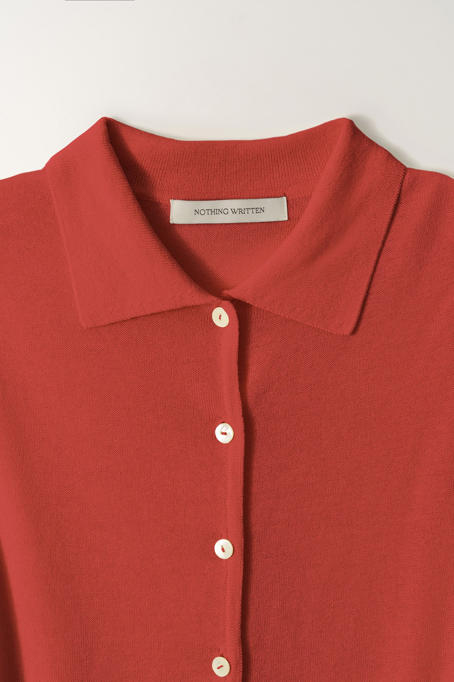 NOTHING WRITTEN LASH SLEEVELESS KNIT TOP - RED