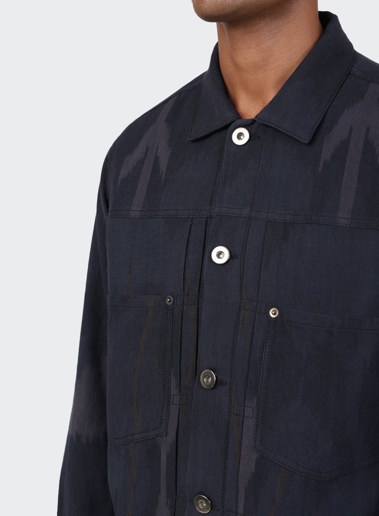 KARDO MARVIN TRUCKER JACKET - MIDNIGHT BLUE