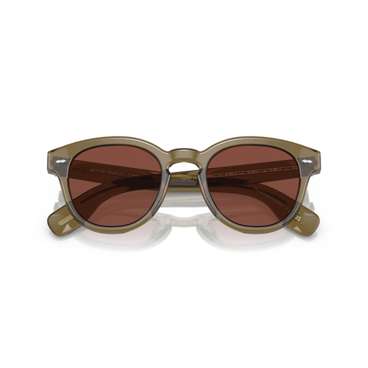 OLIVER PEOPLES CARY GRANT SUN DUSTY OLIVE W/ ROSEWOOD