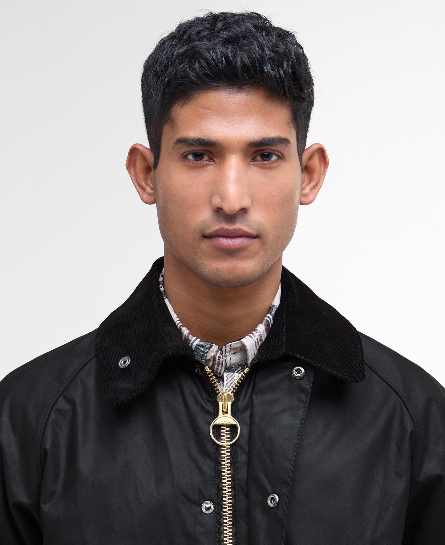 BARBOUR BEDALE WAX JACKET - BLACK