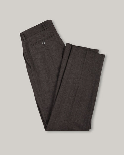 1ST PAT-RN ALLEN TROUSER - COMPACT HERRINGBONE - ANTHRACITE