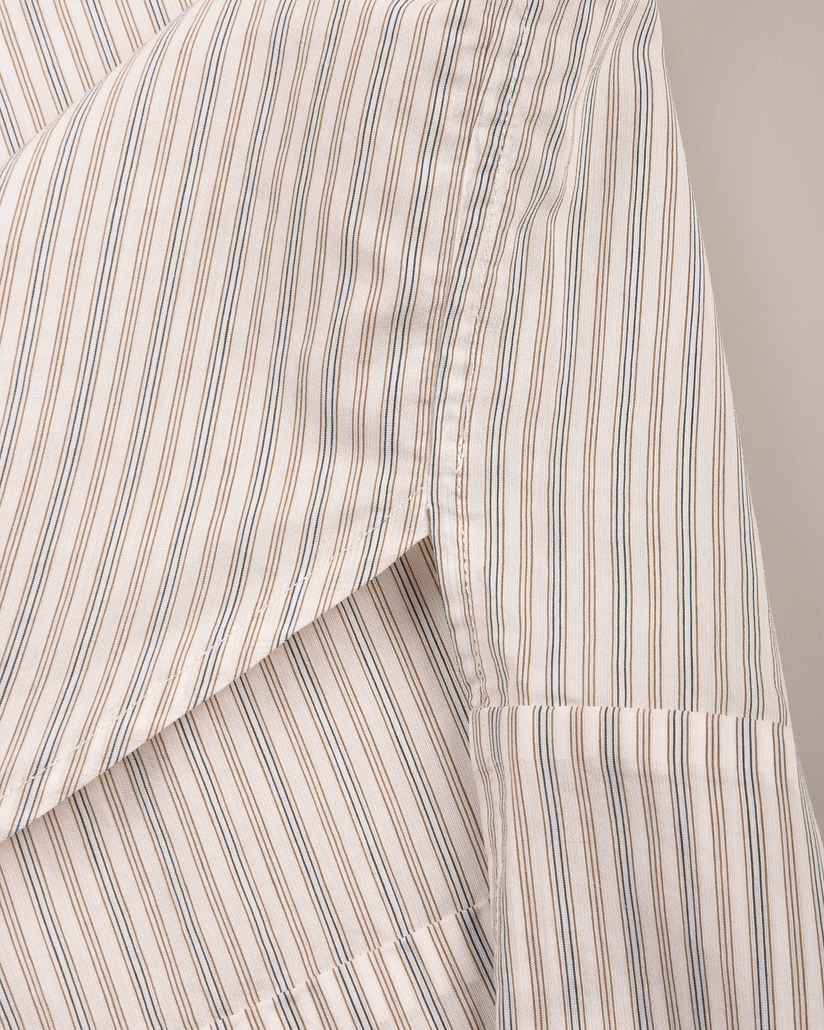 1ST PAT-RN WOMEN'S MODULA SHIRT - INTERPLAY STRIPES - BLEACHED BRONZE