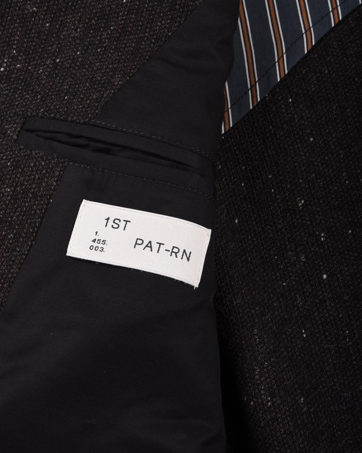 1ST PAT-RN WOMEN'S THEOREM DOUBLE BREASTED JACKET - ANTHRACITE/ WALNUT