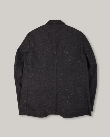 1ST PAT-RN HORLOGER JACKET - GRAIN DONEGAL - ANTHRACITE/ BLUE