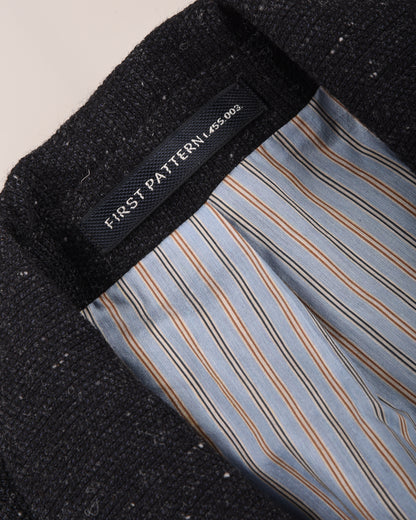 1ST PAT-RN HORLOGER JACKET - GRAIN DONEGAL - ANTHRACITE/ BLUE