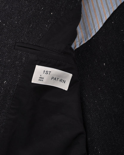 1ST PAT-RN HORLOGER JACKET - GRAIN DONEGAL - ANTHRACITE/ BLUE