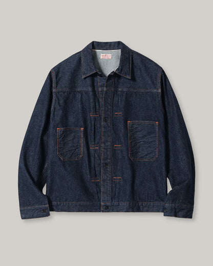 UNION SUPPLY 12.5oz GRADE ONE AHINA WORK JACKET - INDIGO