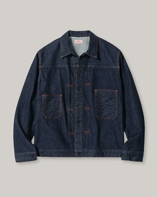 UNION SUPPLY 12.5oz GRADE ONE AHINA WORK JACKET - INDIGO