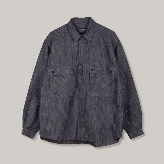 1ST PAT-RN PATH SHIRT - INDIGO