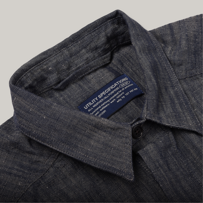 1ST PAT-RN PATH SHIRT - INDIGO