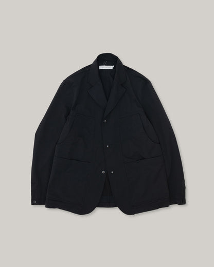 WORKS AND DAYS - 2 WAY WORKING JACKET - BLACK