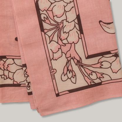 ONE EAR BRAND CERASUS (SAKURA)  BANDANA - QUARTZ PINK