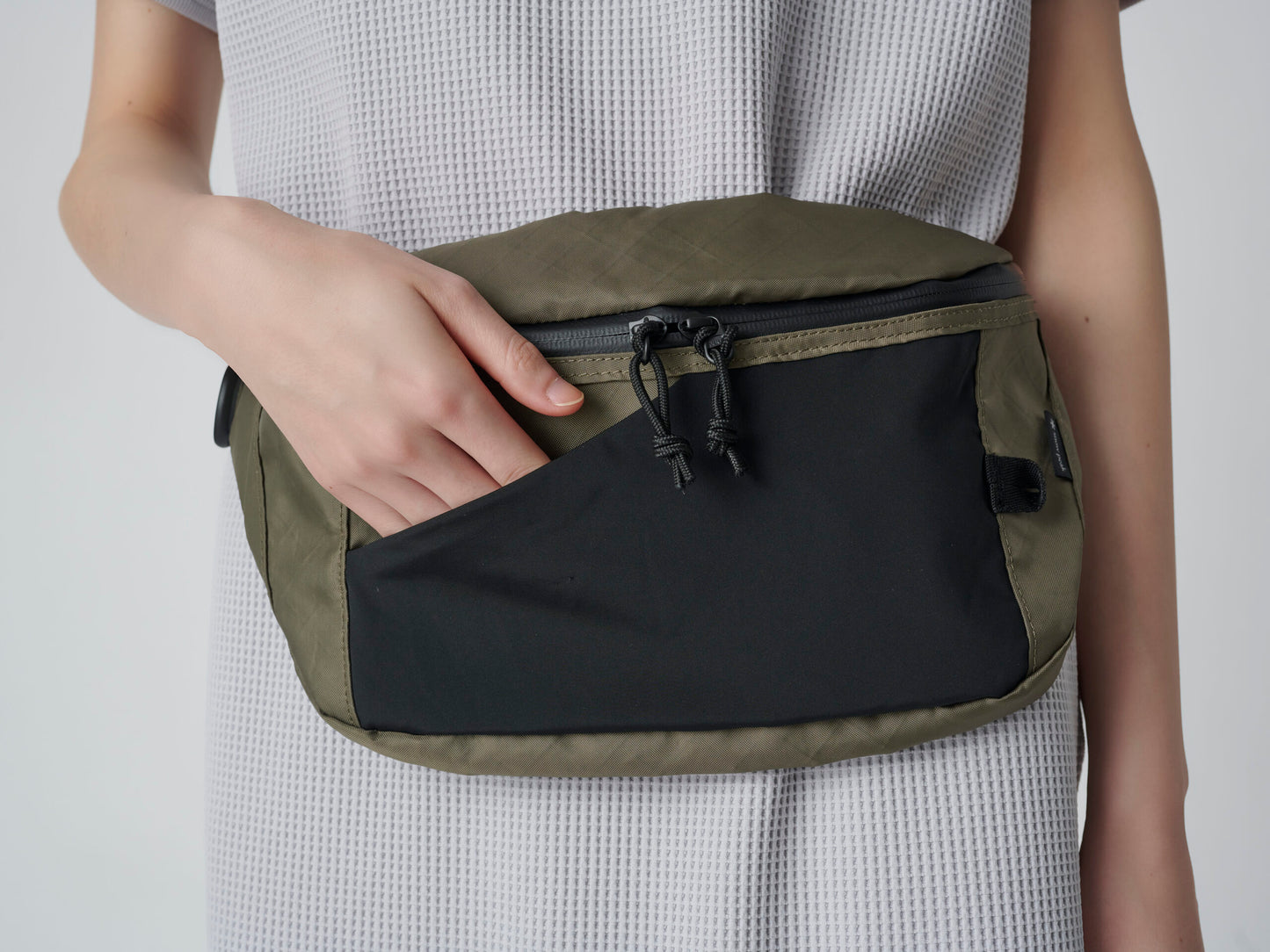 SNOW PEAK ECOPAK WAIST BAG - BLACK