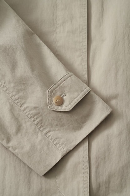 NORTHING WRITTEN CLASSIC OVERSIZED BALMACAAN COAT - BEIGE