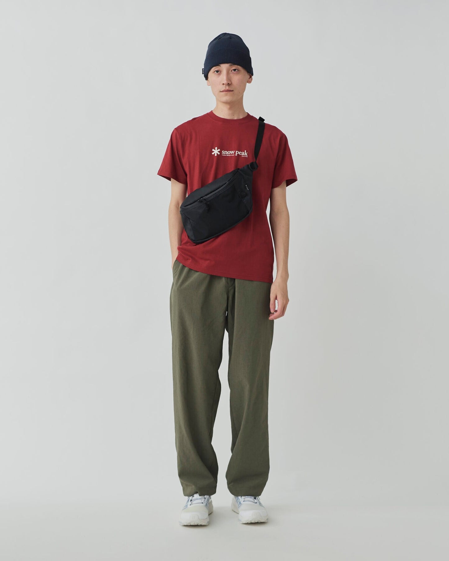 SNOW PEAK ECOPAK WAIST BAG - BLACK