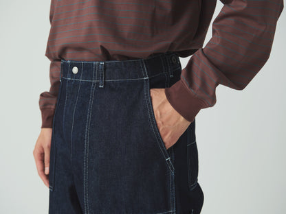 SNOW PEAK TAKIBI DENIM PANTS - INDIGO