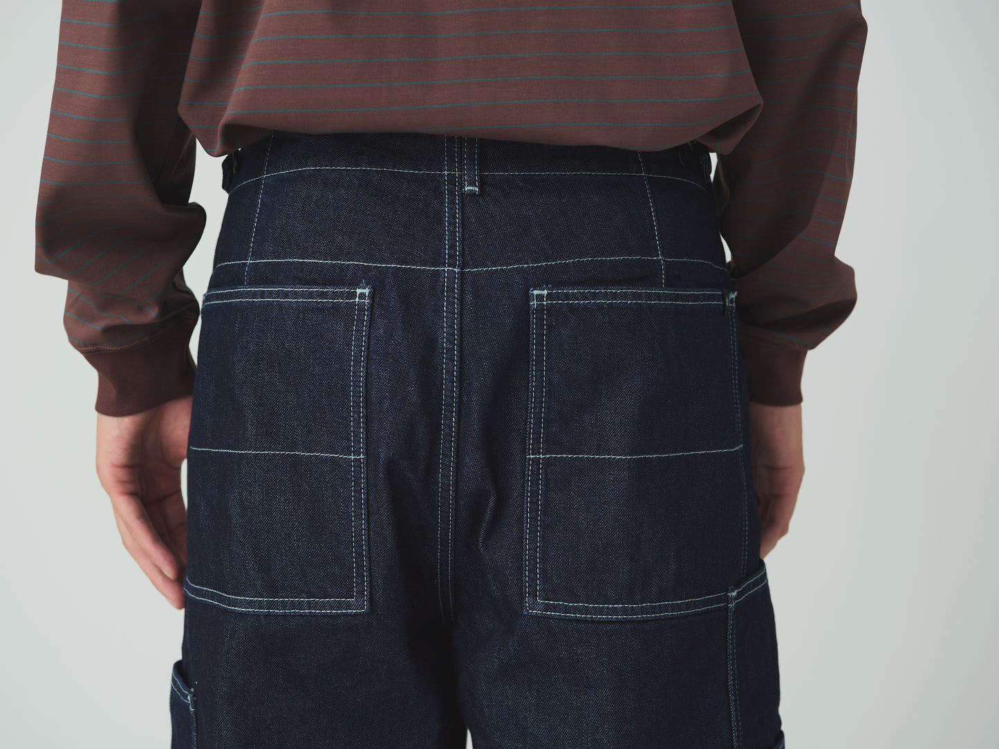 SNOW PEAK TAKIBI DENIM PANTS - INDIGO