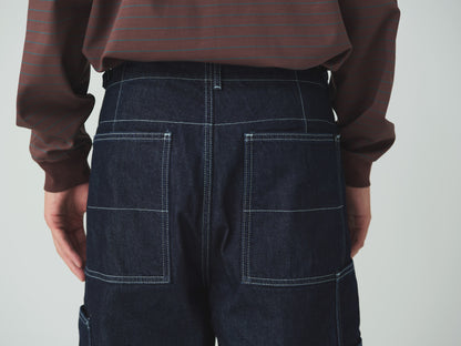 SNOW PEAK TAKIBI DENIM PANTS - INDIGO