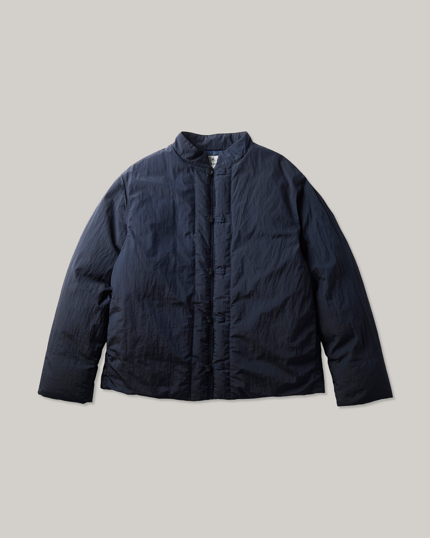 SNOW PEAK GARMENT DYED DOWN JACKET - NAVY