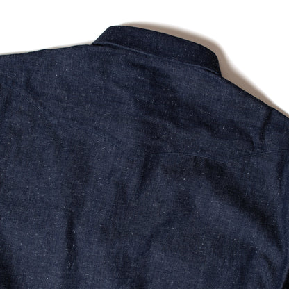 FITS LIKE A HUG WESTERN SHIRT - NEP DENIM