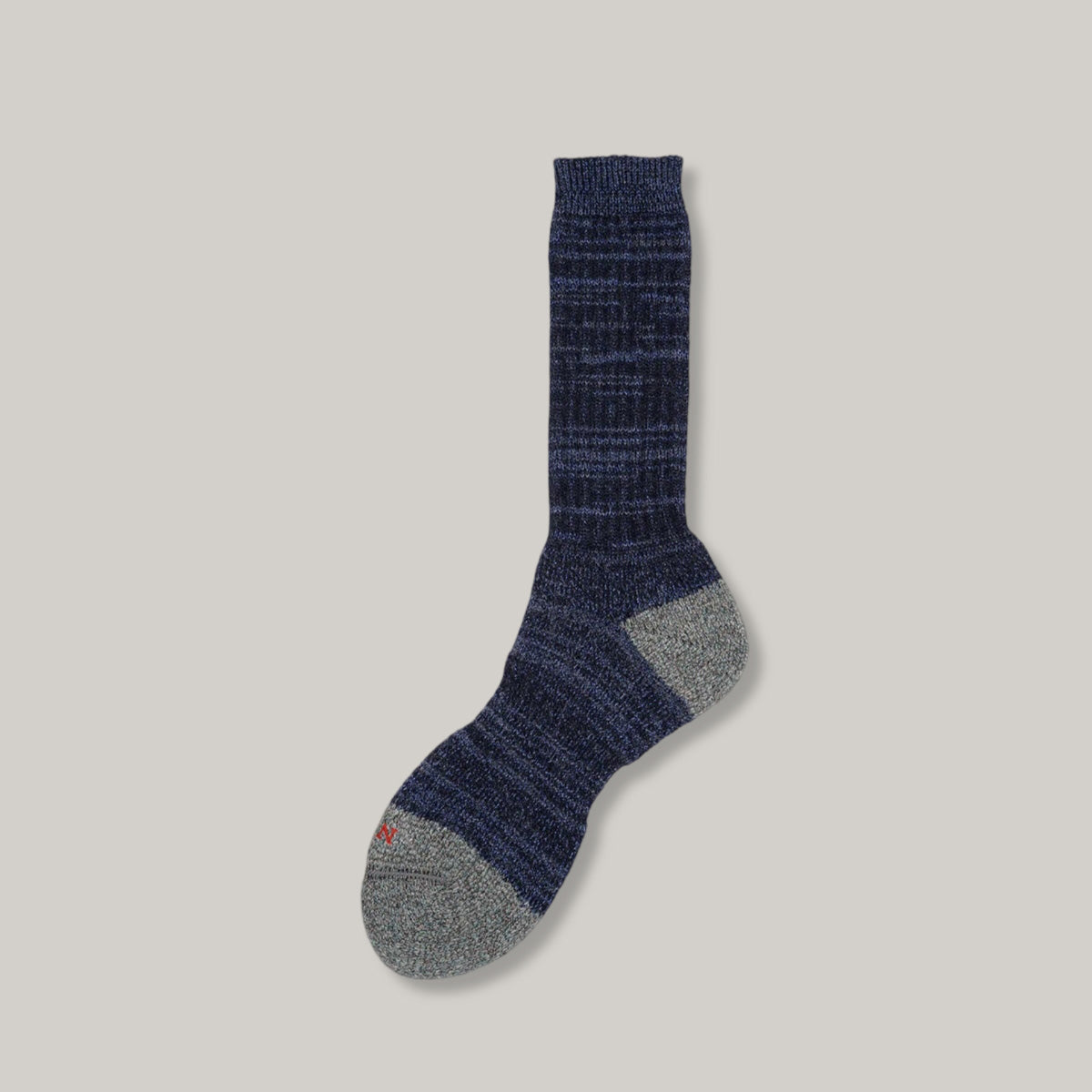 NIGEL CABOURN TWO TONE SOCKS - NAVY