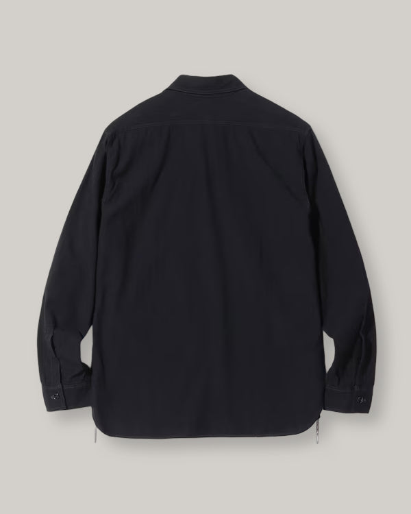BUZZ RICKSON x WILLIAM GIBSON COLLECTION WORK SHIRT - BLACK CHAMBRAY