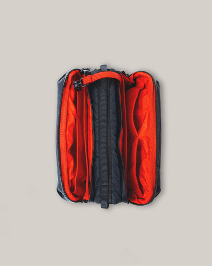 TOPOLOGIE BOTTLE SACOCHE MEDIUM BLACK PUFFER