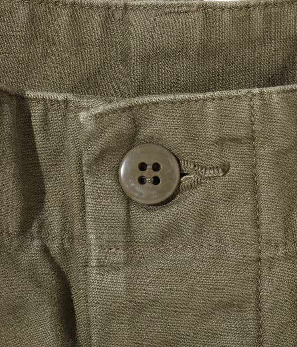 BUZZ RICKSON TYPE 1 SHORTS - OLIVE GREEN SATEEN