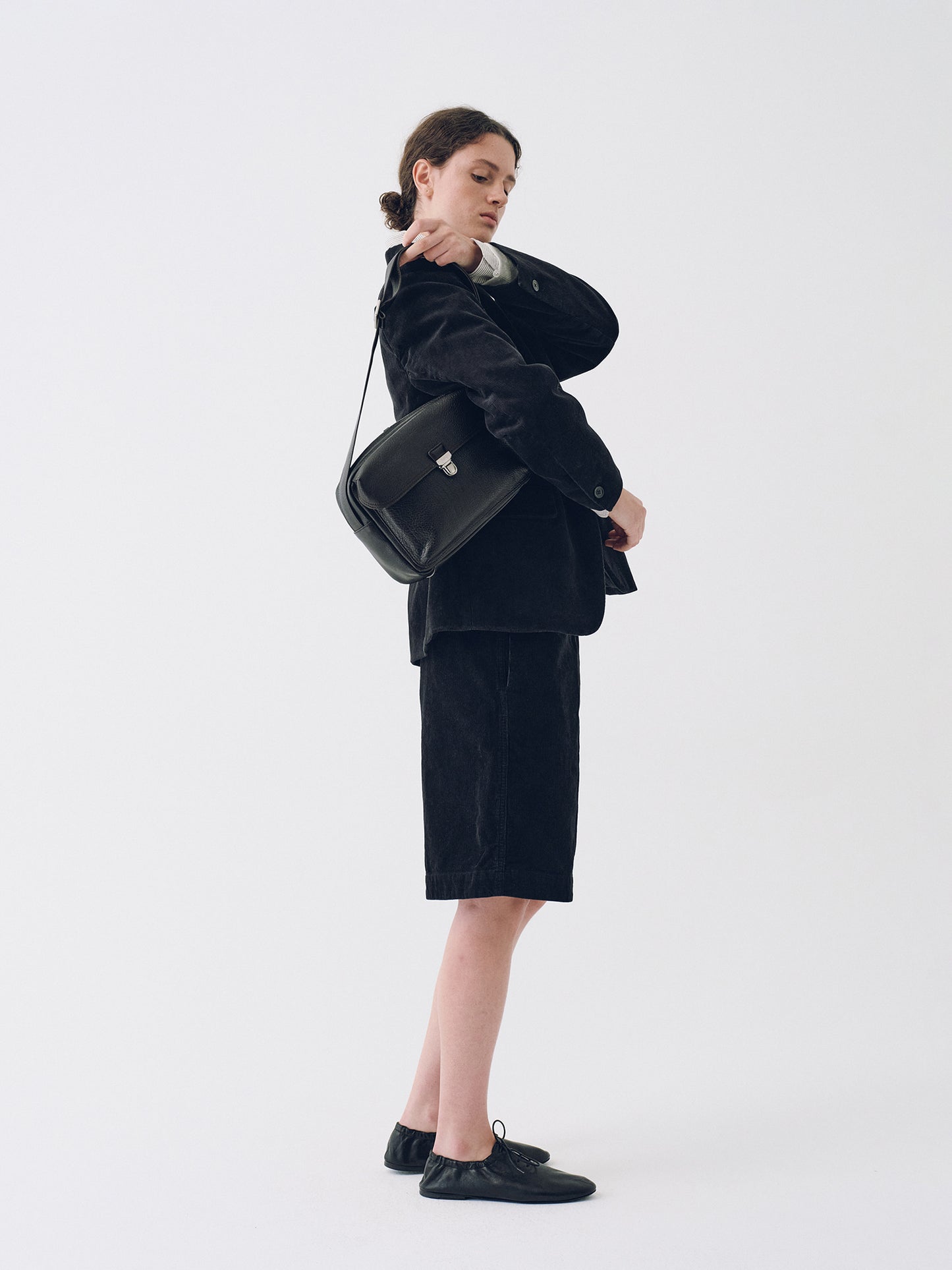 NOTHING WRITTEN PETIT FRAME BAG - DARK BROWNIE