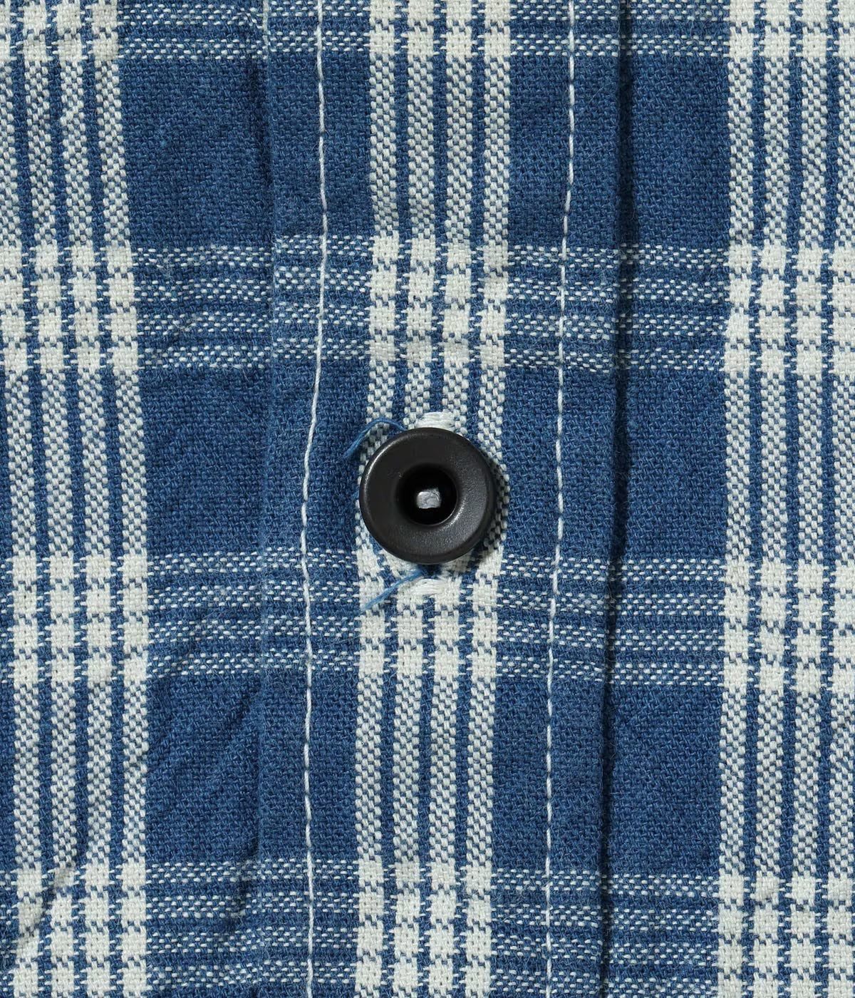 UNION SUPPLY PALAKA CHECK SHIRT BLOUSE - BLUE CHECK