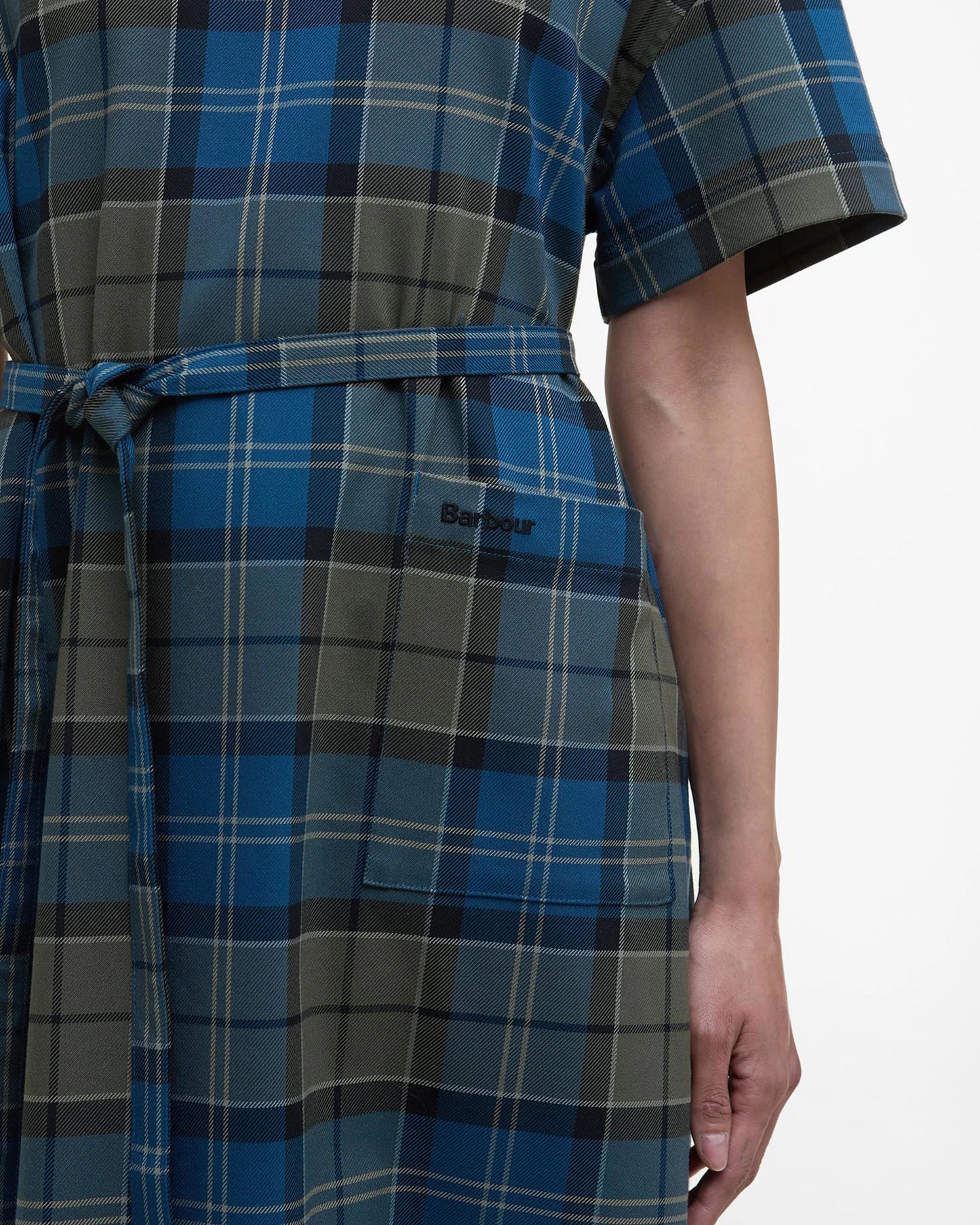 BARBOUR MATILDA TARTAN MAXI DRESS - DUNDEE TARTAN