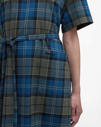 BARBOUR MATILDA TARTAN MAXI DRESS - DUNDEE TARTAN