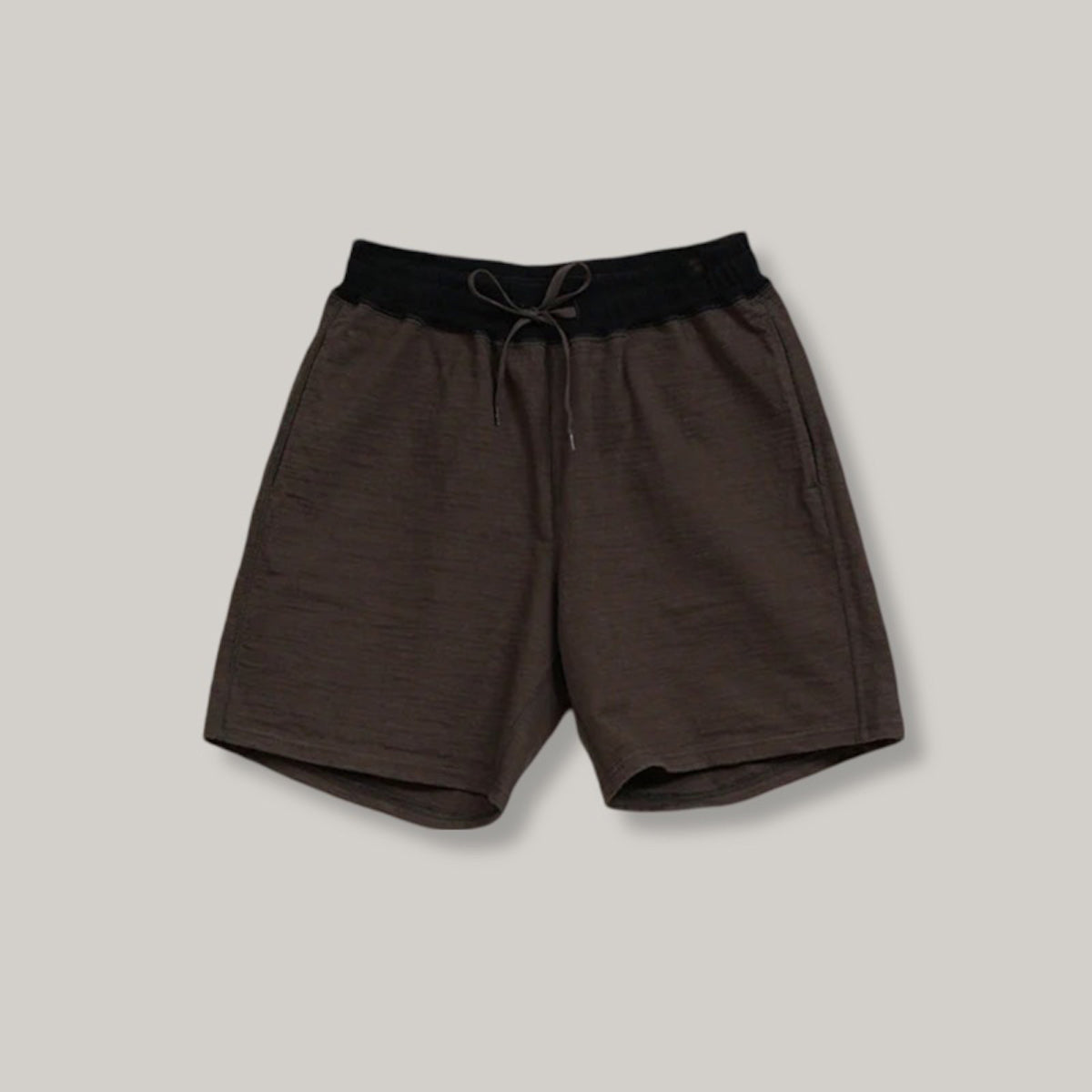 NIGEL CABOURN MAINLINE UTILITY SWEAT SHORT - CHARCOAL GREY