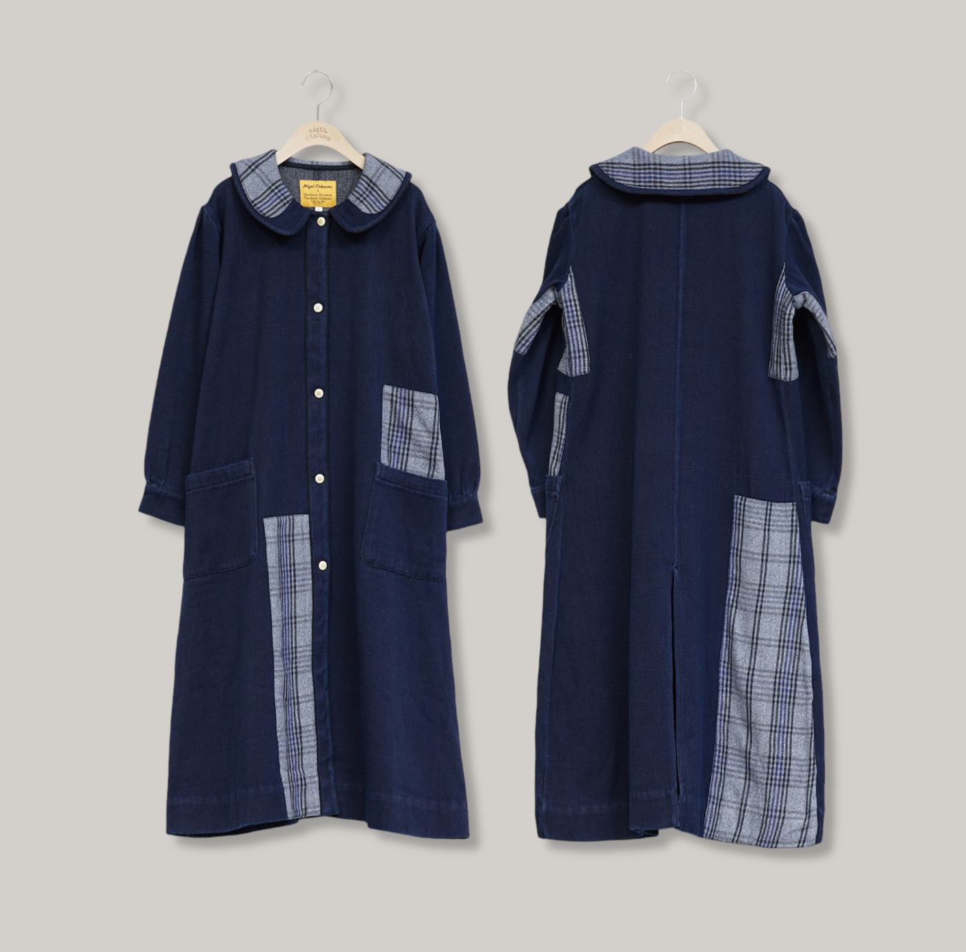 NIGEL CABOURN WOMAN X OMTC WORKWEAR COVERALL - DENIM