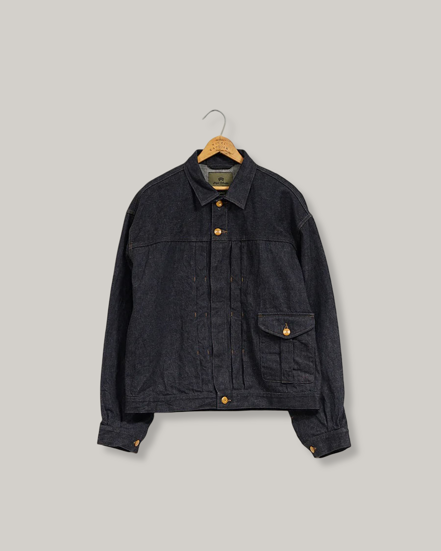 NIGEL CABOURN MAINLINE 40's DENIM JACKET - 12.5oz - INDIGO