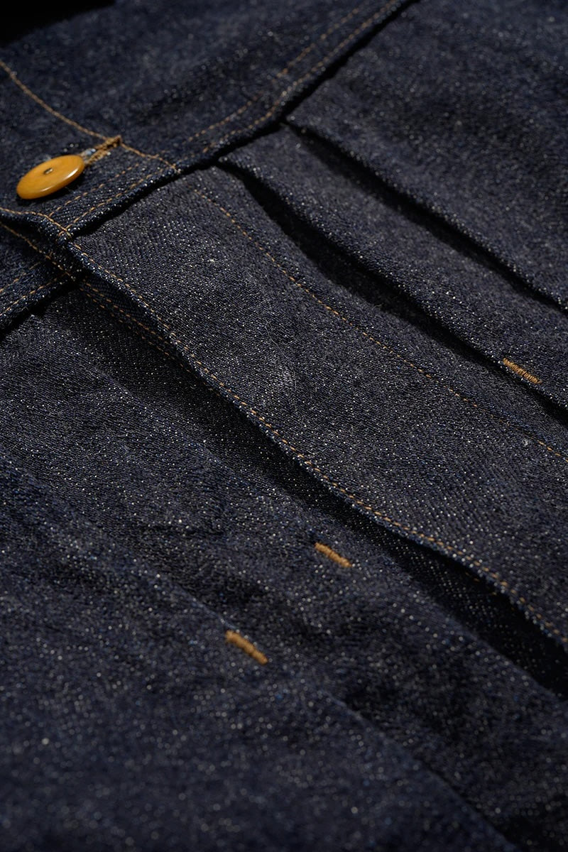 NIGEL CABOURN MAINLINE 40's DENIM JACKET - 12.5oz - INDIGO
