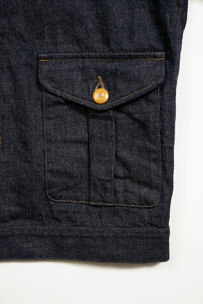 NIGEL CABOURN MAINLINE 40's DENIM JACKET - 12.5oz - INDIGO