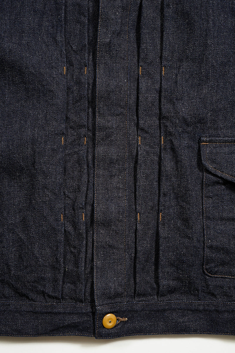 NIGEL CABOURN MAINLINE 40's DENIM JACKET - 12.5oz - INDIGO