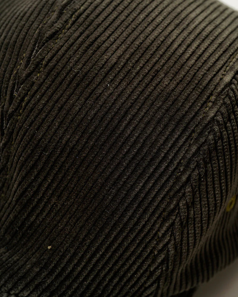 NIGEL CABOURN MAINLINE LOW CAP - 8W CORDUROY - CHARCOAL GREY