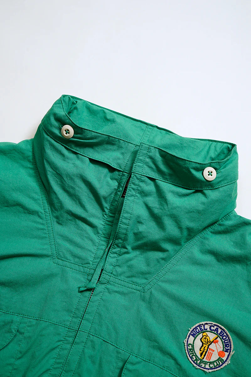 NIGEL CABOURN MAINLINE CRICKET CLUB US4 FLIGHT JACKET - GREEN