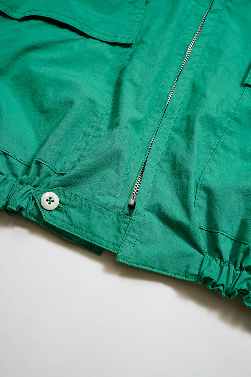 NIGEL CABOURN MAINLINE CRICKET CLUB US4 FLIGHT JACKET - GREEN