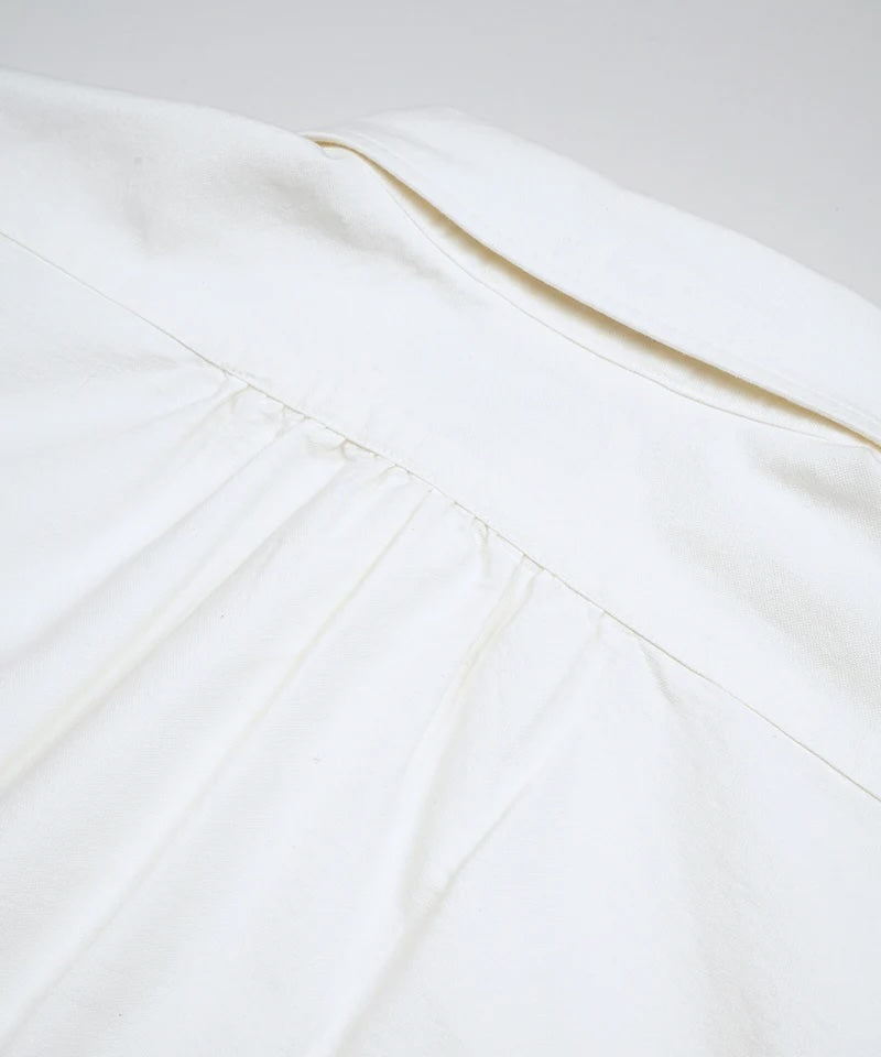 NIGEL CABOURN MAINLINE BRITISH OFFICER SHIRT TYPE2 OX - WHITE