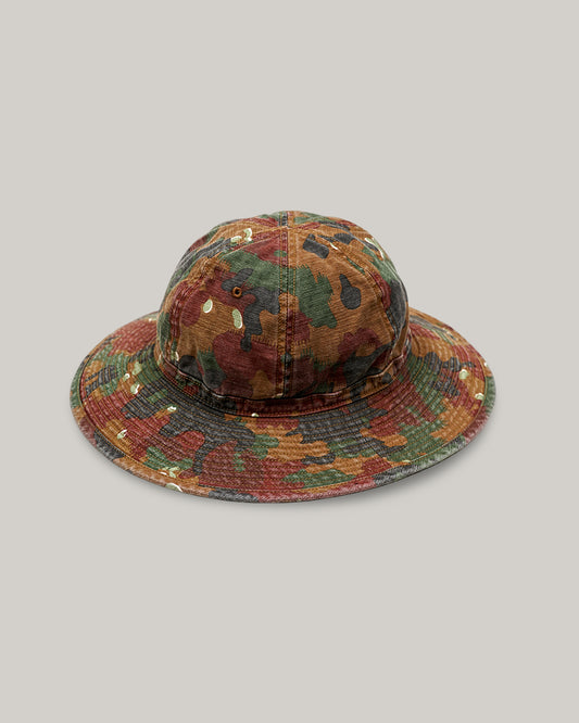 NIGEL CABOURN MAINLINE 40's HAT - FADE CAMO - ENJI