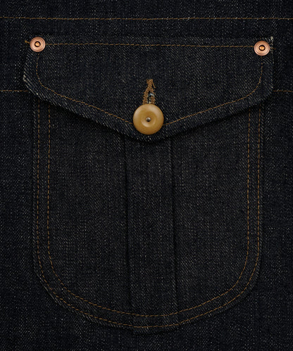 LEE x NIGEL CABOURN OX'ED SILVER -  RANCH WORKER 101J - INDIGO