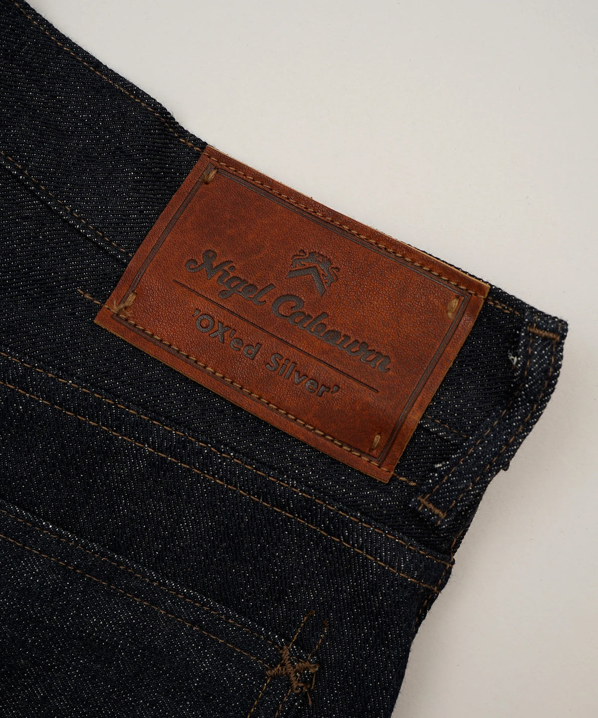 LEE x NIGEL CABOURN OX'ED SILVER -  RANCH WORKER 101B - INDIGO