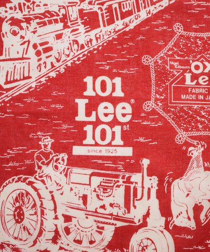 LEE x NIGEL CABOURN OX'ED SILVER -  101 BANDANA - RED
