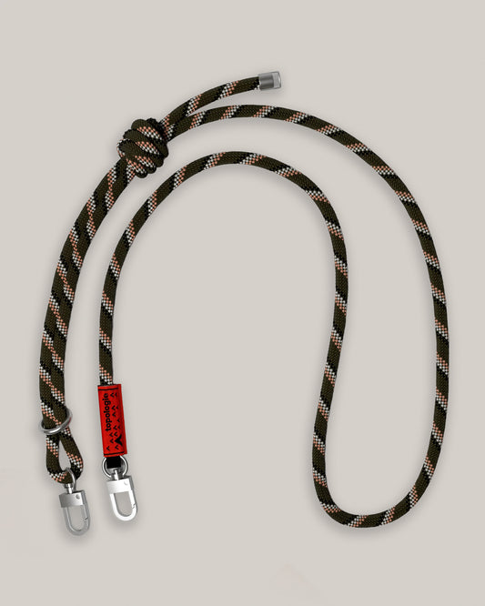 TOPOLOGIE 8.0MM ROPE STRAP ARMY GREEN